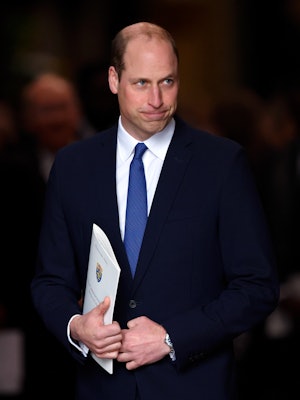 Prince William attending a royal event. 