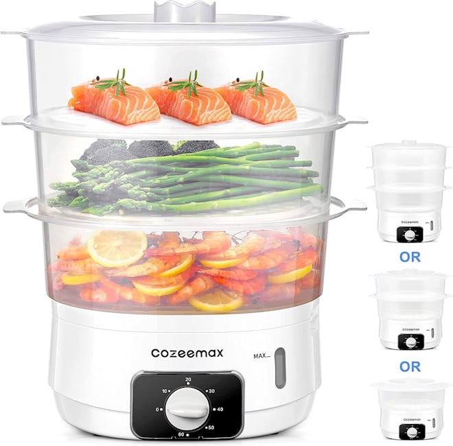 Cozeemax Electric Food Steamer