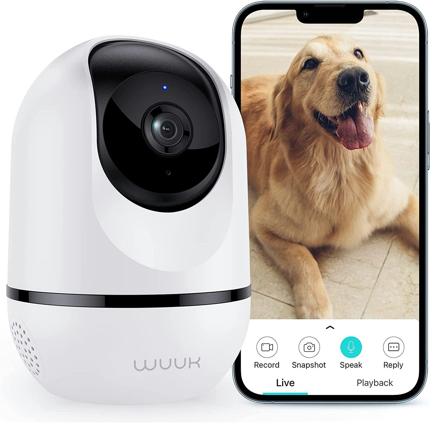 WUUK 4MP Indoor Security Camera