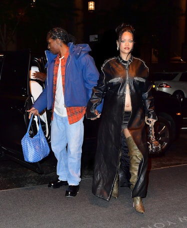 Rihanna & Dua Lipa Show Two Ways To Do Spring Leather