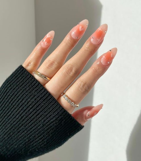 Blush nails are the minimal Korean manicure trend that is all over TikTok.