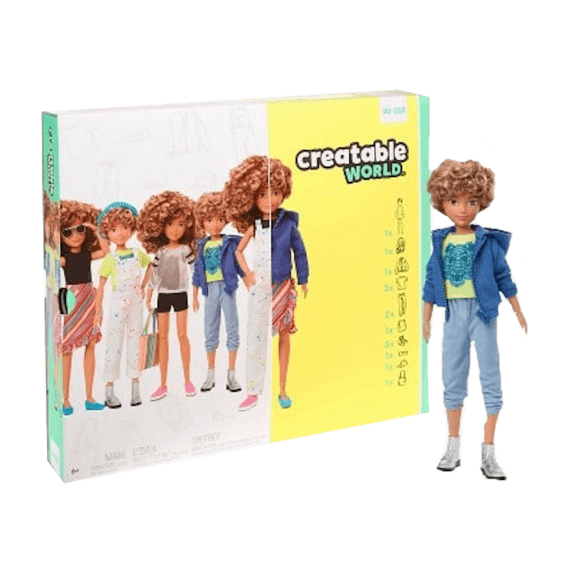 Creatable World  Gender Neutral Customizable Doll Kit