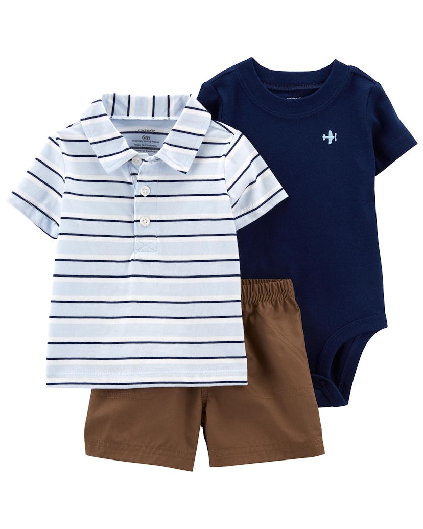 Baby 3-Piece Little Short Set