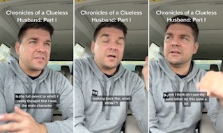 In a viral TikTok, a husband explains why he never helped his wife as well as how he's changed.