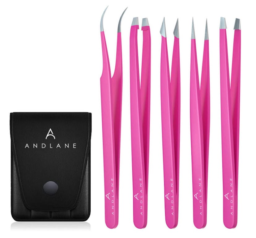 Andlane 4 Pack Stainless Steel Precision Tweezers