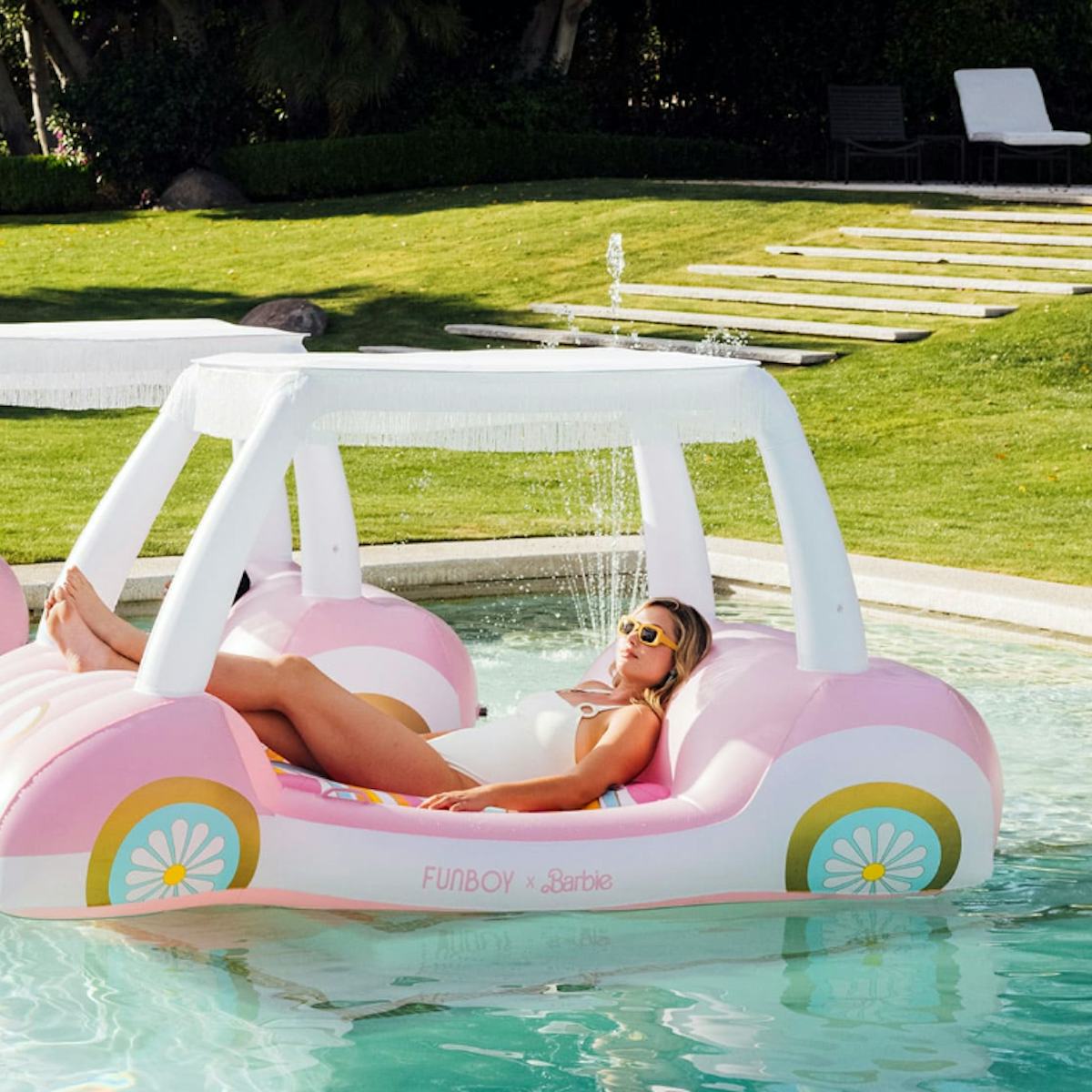 Funboy Barbie Pool Float FUNBOY X Pool Malibu Dream Kiddie