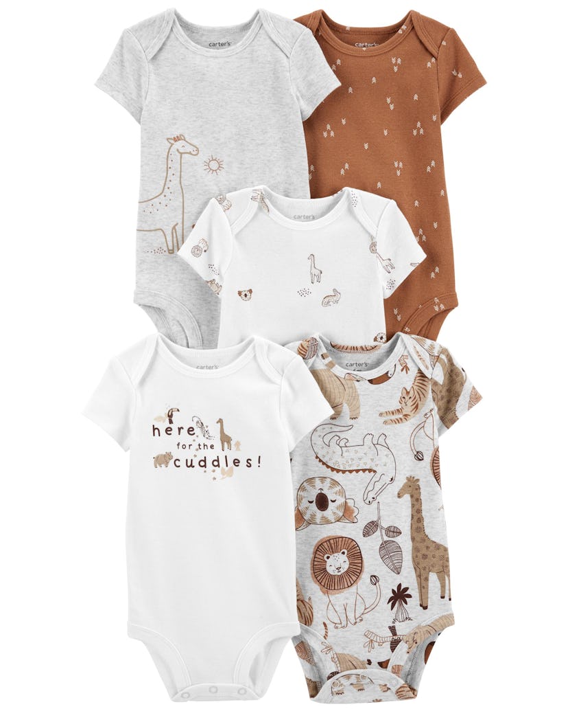 Baby 5-Pack Short-Sleeve Original Bodysuits