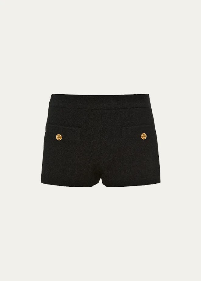 Miu Miu Bouclé Shorts