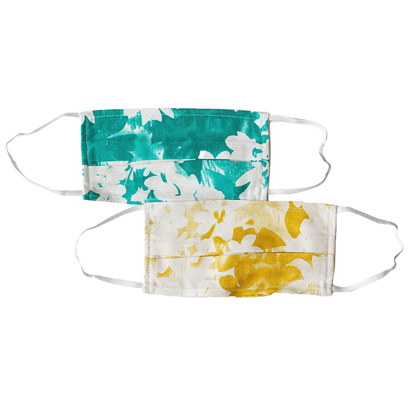 Anthropologie Amadi Floral Reusable Ear Loop Face Mask