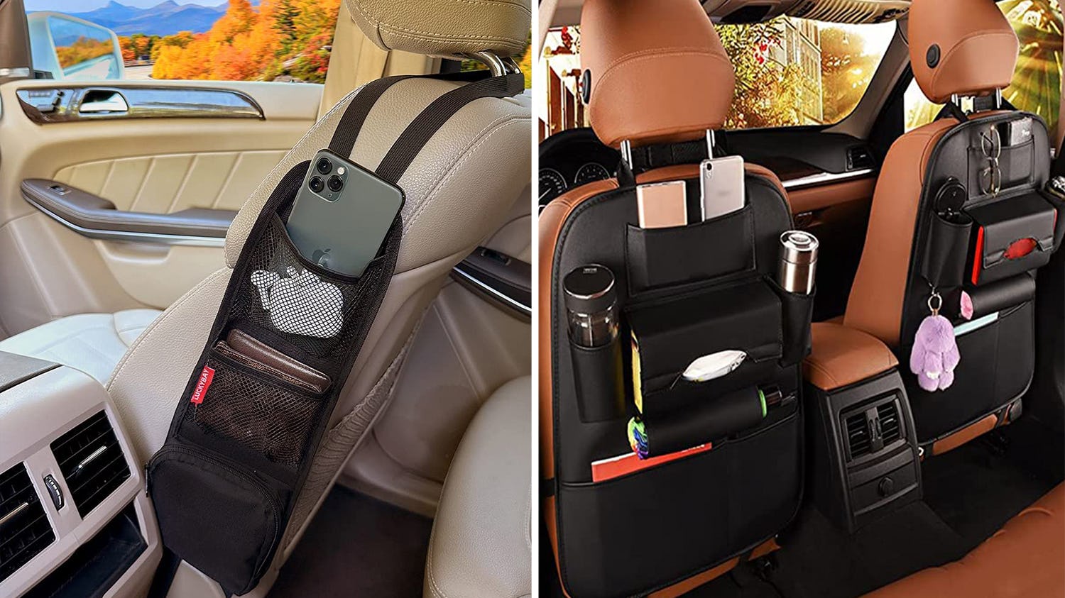 Two of the best organizers for cars