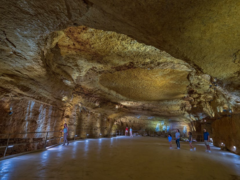 Hidden Wonders’ Ballroom is a new underground event space at Natural Bridge Caverns