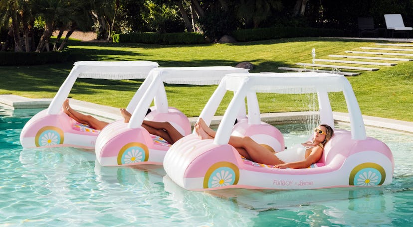 Barbie Golf Cart Pool Float