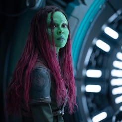 Zoe Saldana as Gamora in Marvel Studios' 'Guardians of the Galaxy Vol. 3.'
