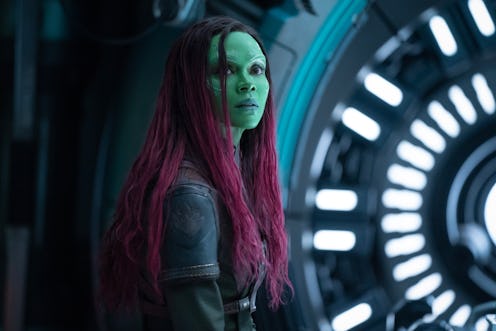 Zoe Saldana as Gamora in Marvel Studios' 'Guardians of the Galaxy Vol. 3.'