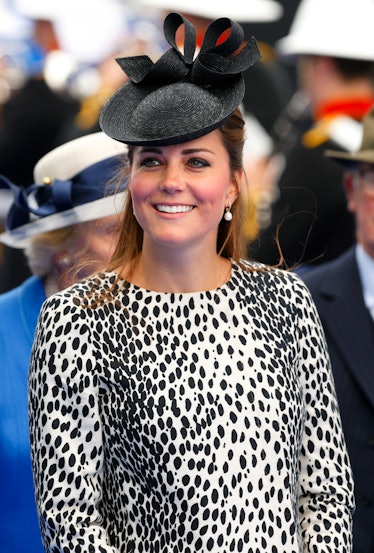 Catherine, Duchess of Cambridge attends the naming ceremony for the new Princess Cruises ship 'Royal...