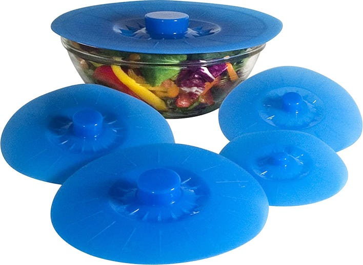 Perfect and Simple Silicone Bowl Lids (Set of 5)