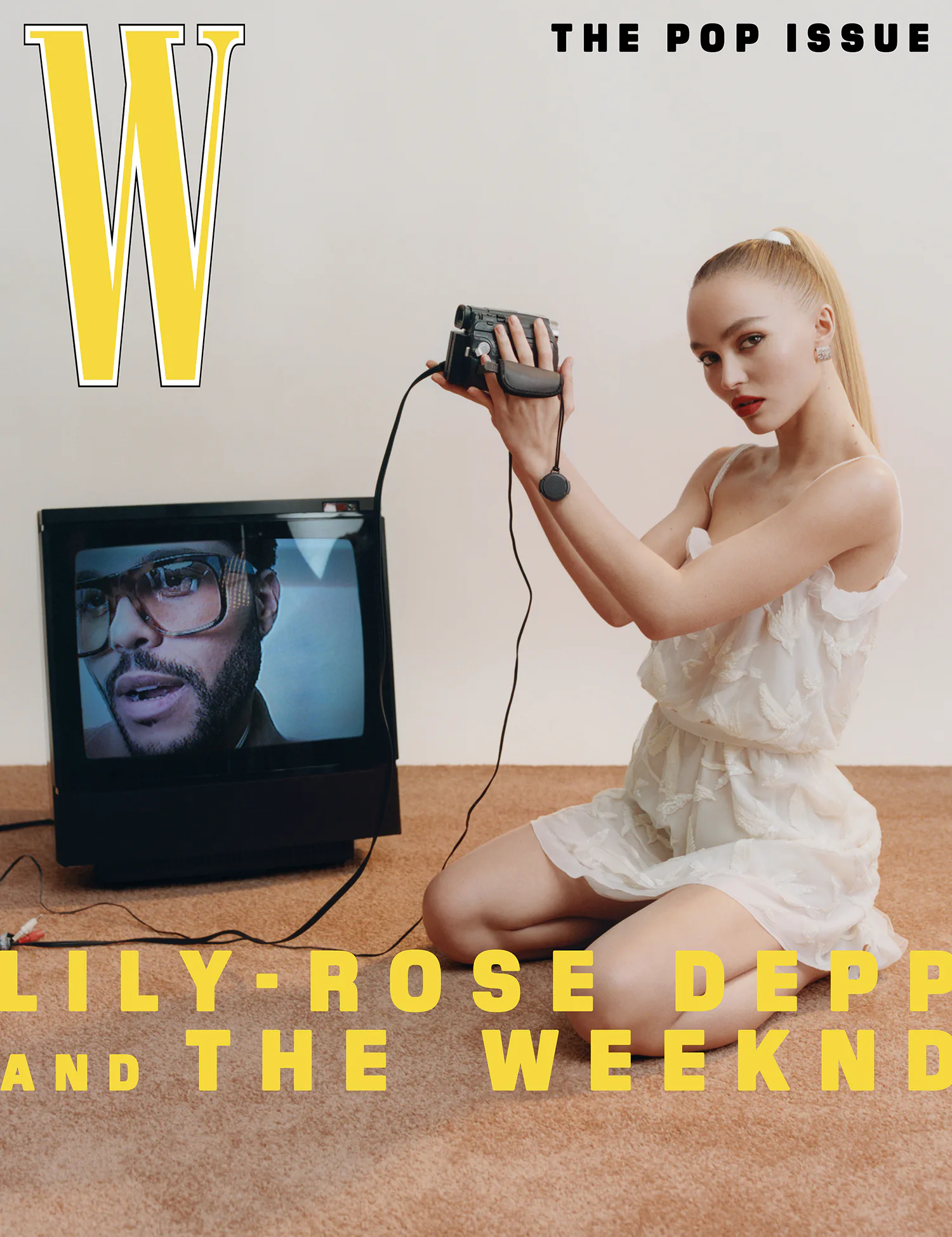 W Magazine 2019 Lily Rose Depp リリーローズデップ W magazine