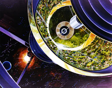 artist's concept of the bernal space center