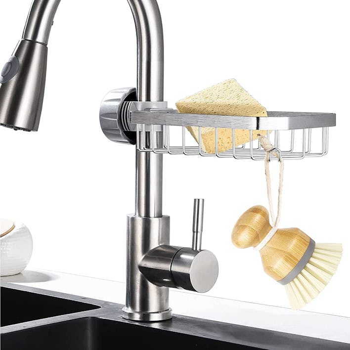 LONIN Over Faucet Kitchen Sink Caddy Organizer