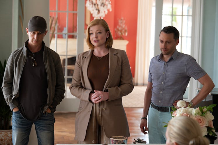 Jeremy Strong, Sarah Snook and Kieran Culkin on Succession