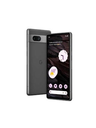 The Pixel 7a in black.