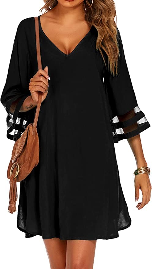 Ekouaer Swim Sundress Cover Up