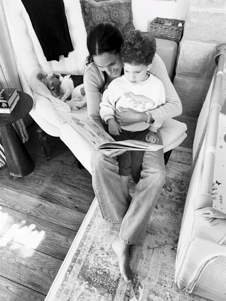 Sweet Photos Of Meghan Markle With Archie & Lilibet