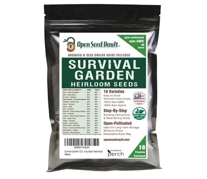 Open Seed Vault Heirloom Seeds (18-Pack)