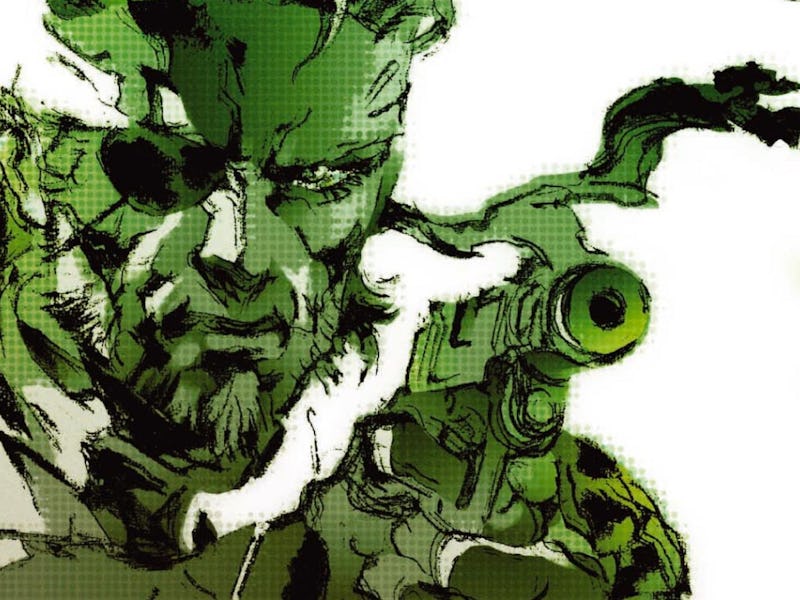 metal gear solid 3 art