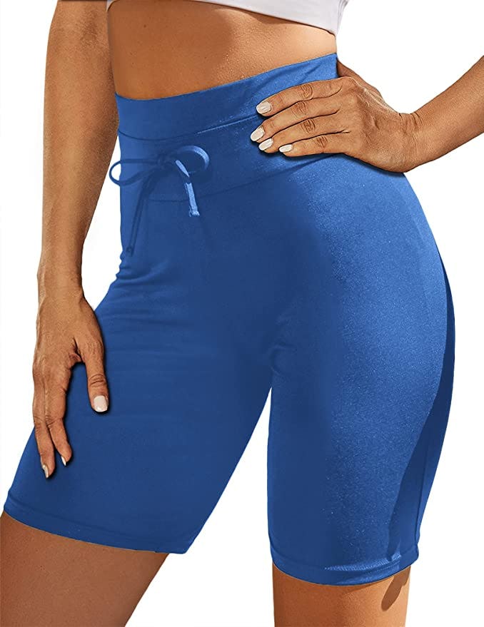 Ekouaer High Waist Swim Shorts