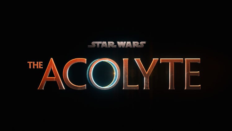 The new logo for The Acolyte revealed at Celebration.