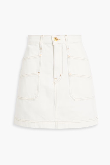 Savior Denim Mini Skirt