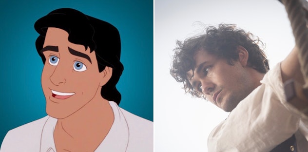 Prince Eric in the 1989 version of Disney's 'The Little Mermaid' and the 2023 live-action version.