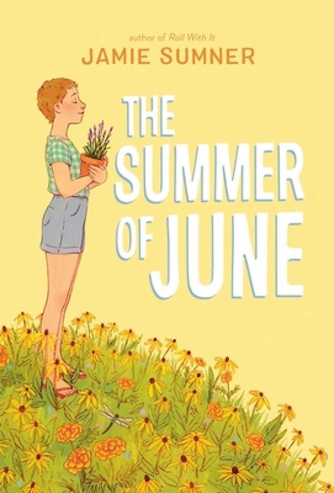 Children's books about anxiety include this chapter book called the summer of june