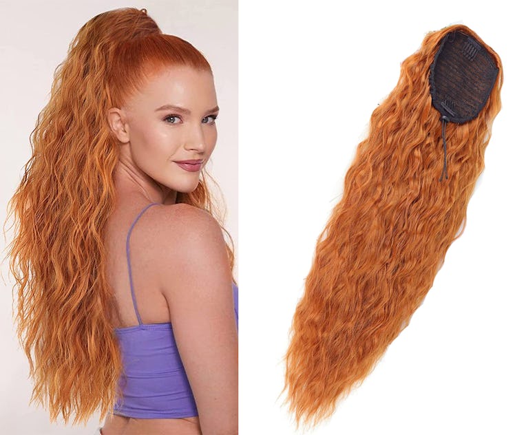 Rosooi Drawstring Ponytail Extension