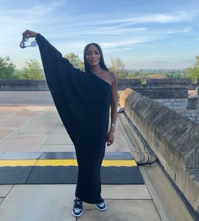 Naomi Campbell in The Row Dress