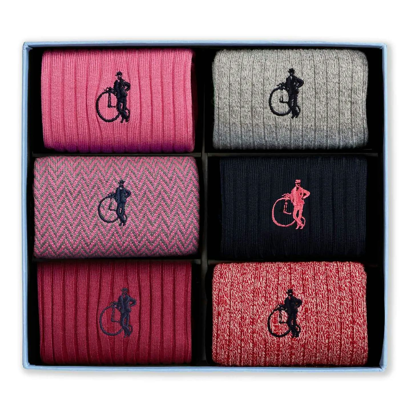 Dash of Class, Pink, 6-Pair Box