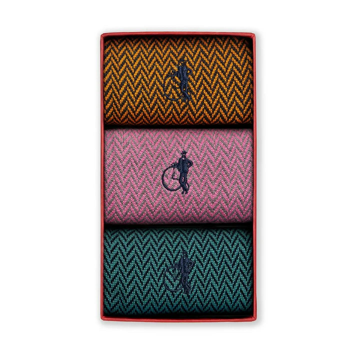 Bond St. Herringbone II, 3-Pair Box