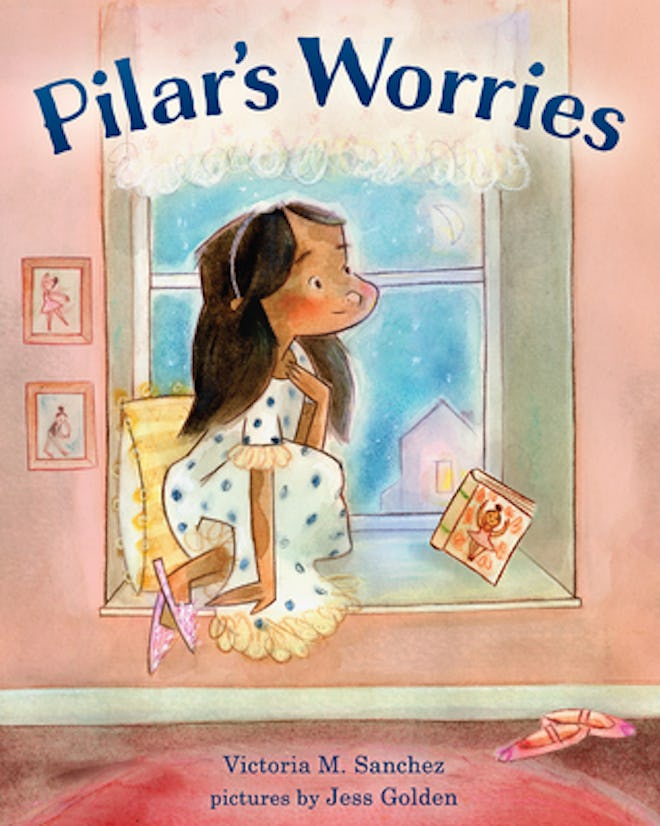 children's books about anxiety include this title, called pilar's worries