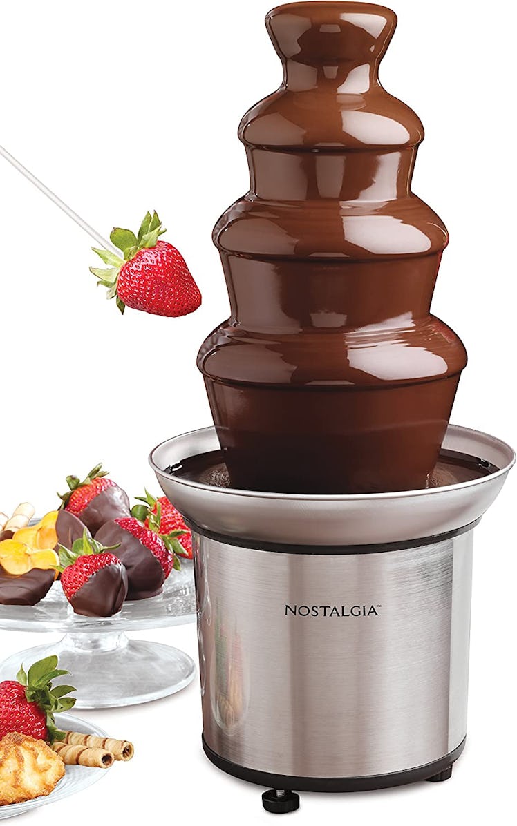 Nostalgia Electric Chocolate Fondue Fountain