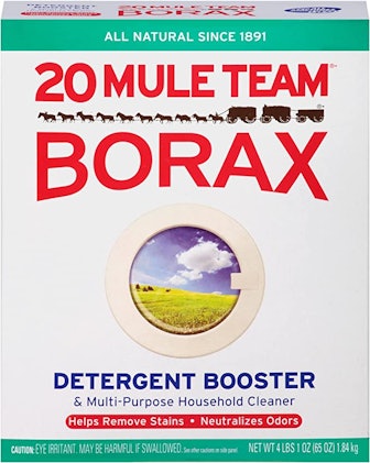 BORAX 20 Mule Team Laundry Booster, Powder, 4 Pounds
