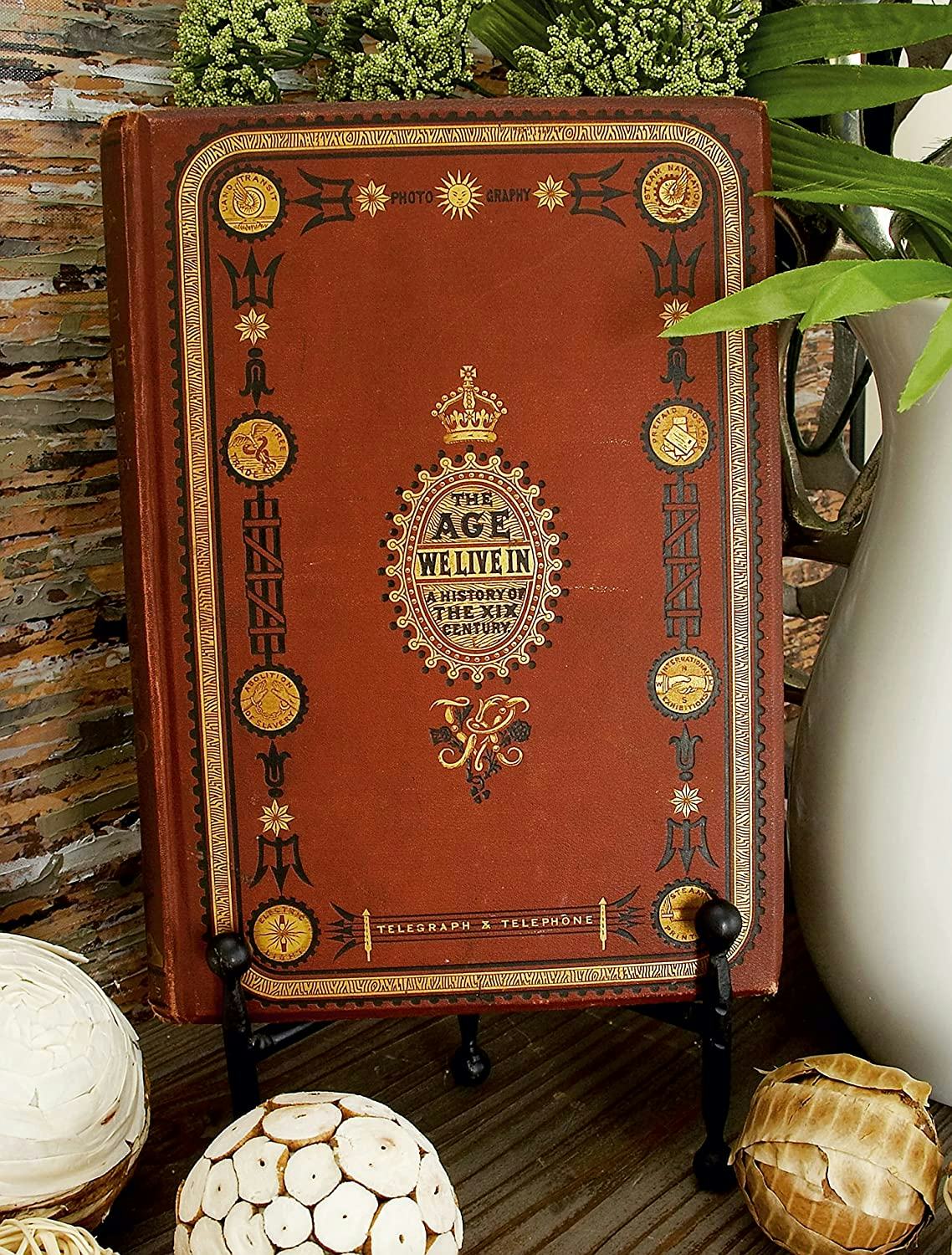 Deco 79 Metal Solid Easel (Set Of 3)