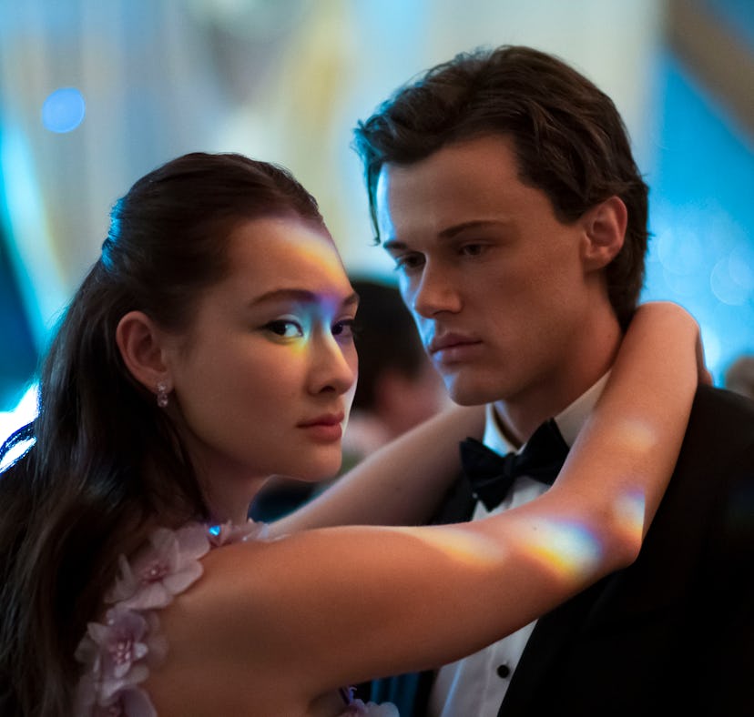 Christopher Briney and Lola Tung in Amazon Studio's adaptation of Jenny Han's novel 'The Summer I Tu...