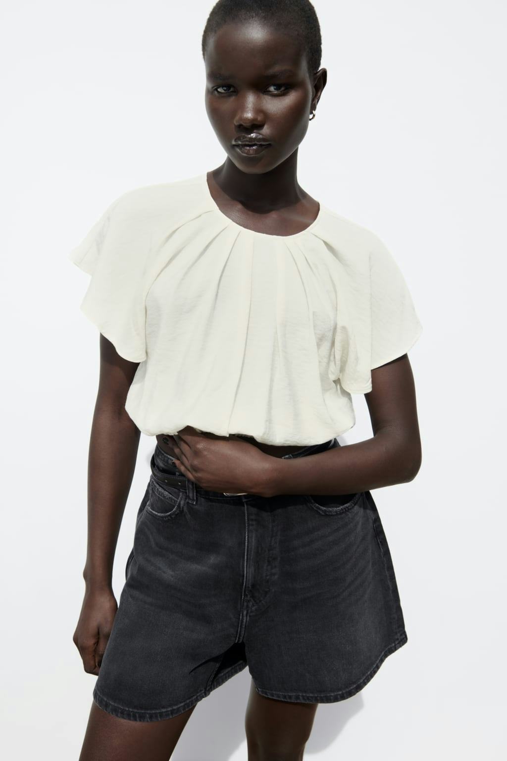 Z1975 High-Waisted Mom Fit Shorts