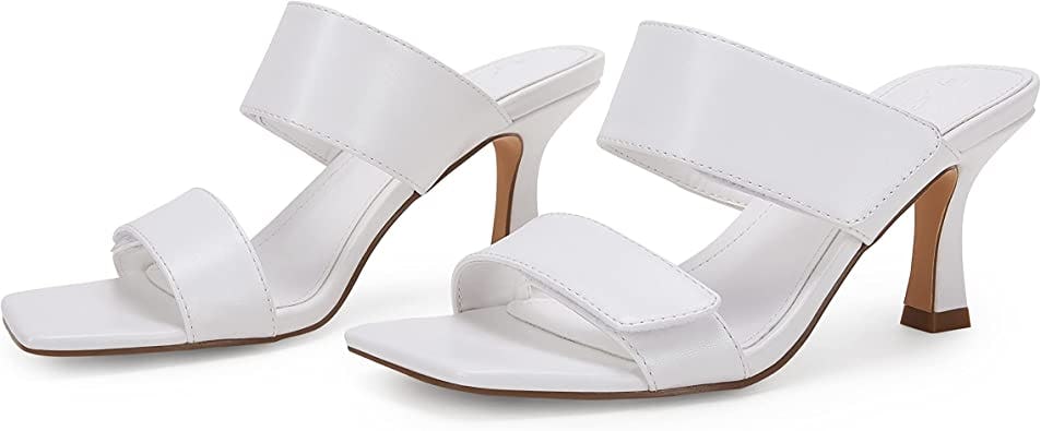 Ermonn Two Strap Heeled Sandals