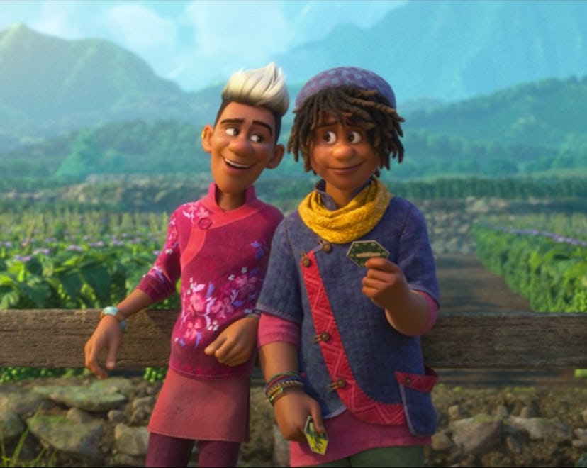 Diazo and Ethan in 'Strange World.'