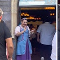 The internet is divided over a TikTok that shows a Disneyland employee sporting a low voice and faci...