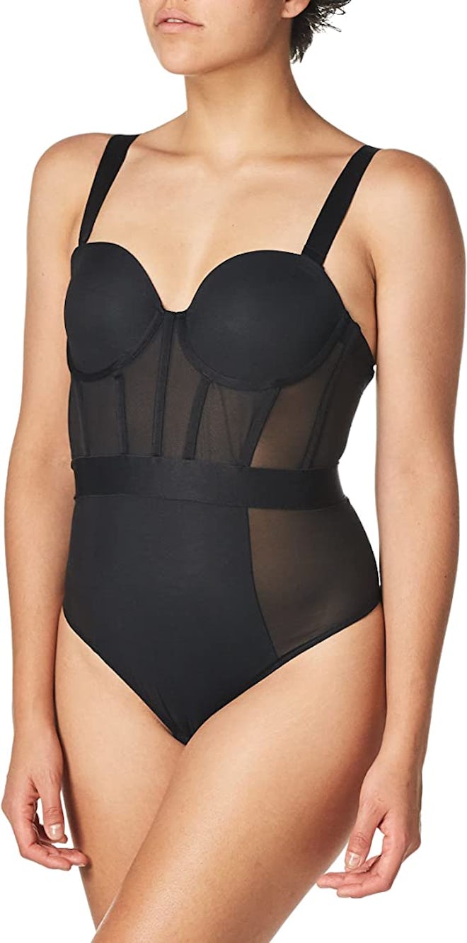 DKNY Sheers Bodysuit