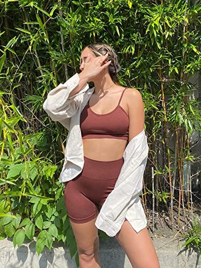 ASYEEA 2-Piece Seamless Workout Set