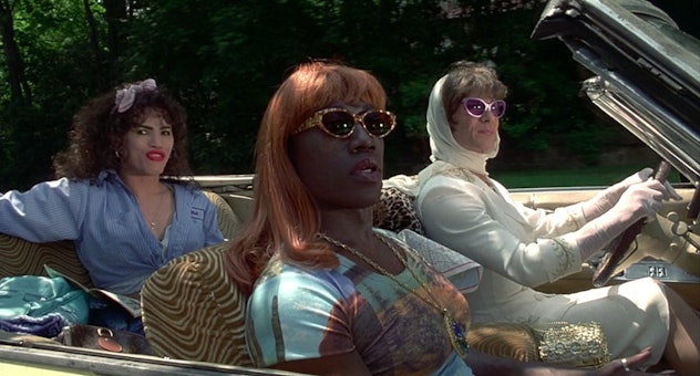 John Leguizamo, Wesley Snipes, and Patrick Swayze in 'To Wong Foo, Thanks For Everything, Julie Newm...